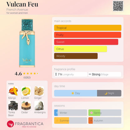 Vulcan feu (100ml)