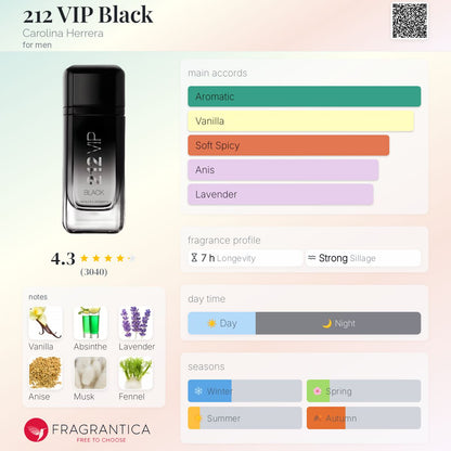 212 VIP Black Carolina Herrera